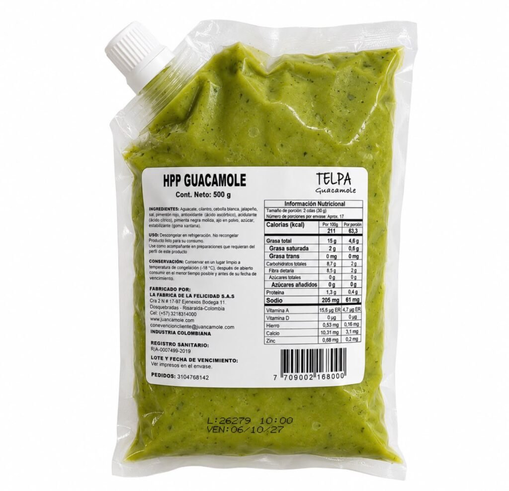 Guacamole Tradicional Telpa HPP